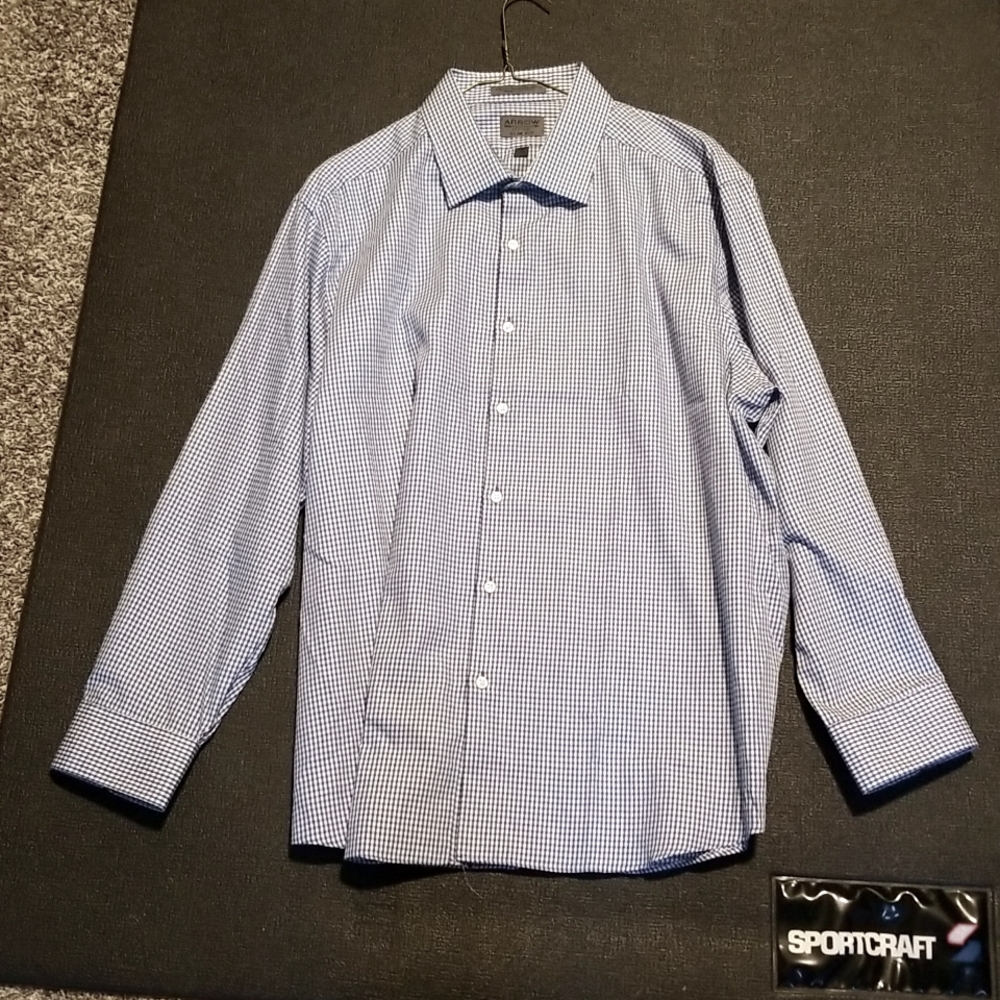💥Brand new never worn no tags long sleeve mens shirt 17.5 32/33
